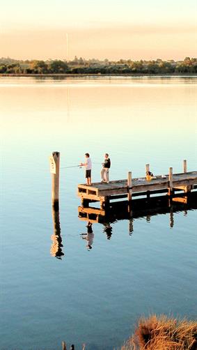 Sanderingham Jetty, Swan River, WA.
